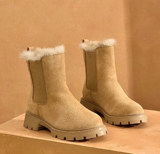 Plush Warm Boots for Women